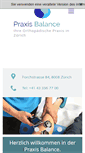Mobile Screenshot of praxisbalance.ch